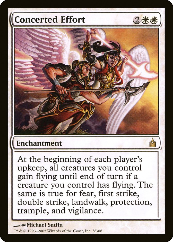 Concerted Effort 8/306 (Ravnica: City of Guilds)  - Foil | Good Games Adelaide SA