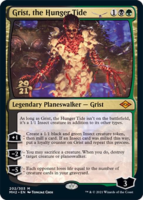 Grist the Hunger Tide 202 (Prerelease Cards)  - Foil | Good Games Adelaide SA