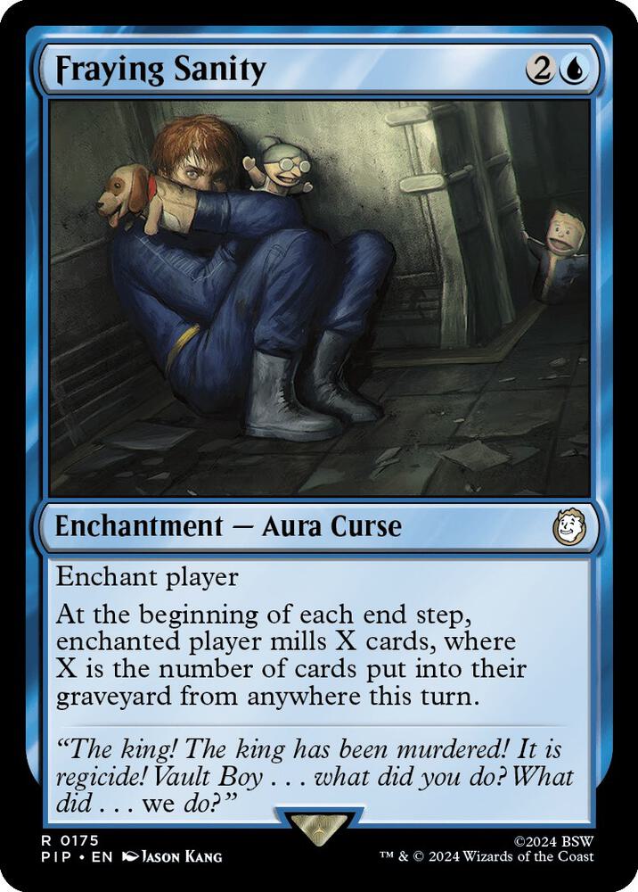 Fraying Sanity 175 (Universes Beyond: Fallout)  - Foil | Good Games Adelaide SA