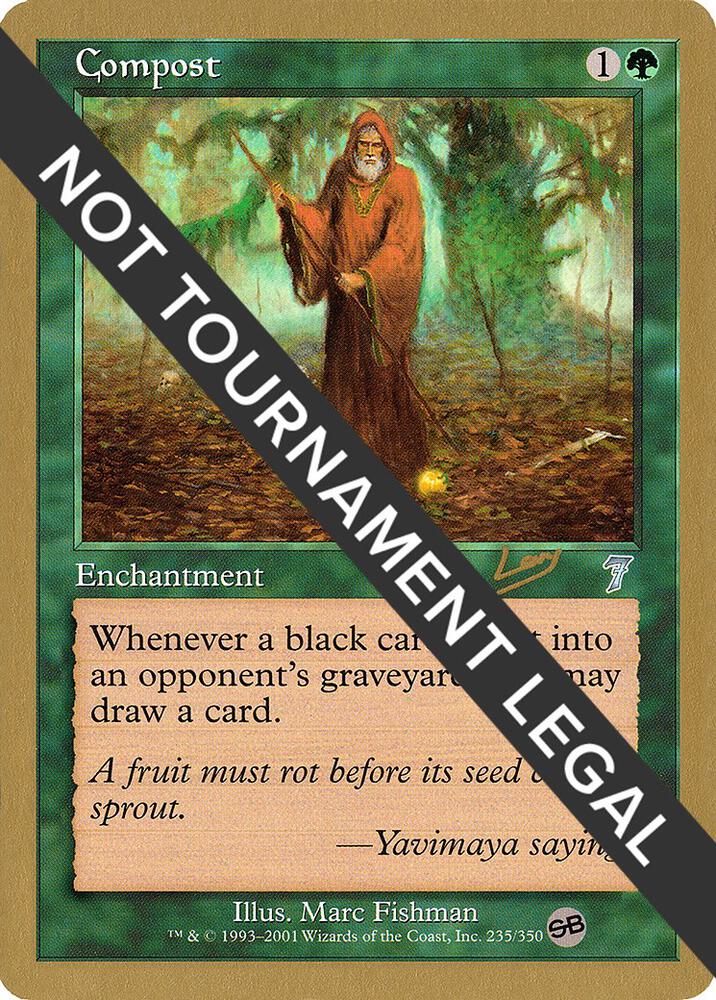 Compost 2002 Raphael Levy 7ED SB  (World Championship Decks)  | Good Games Adelaide SA