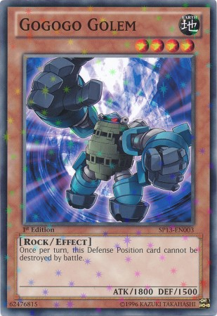Gogogo Golem [SP13-EN003] Starfoil Rare | Good Games Adelaide SA