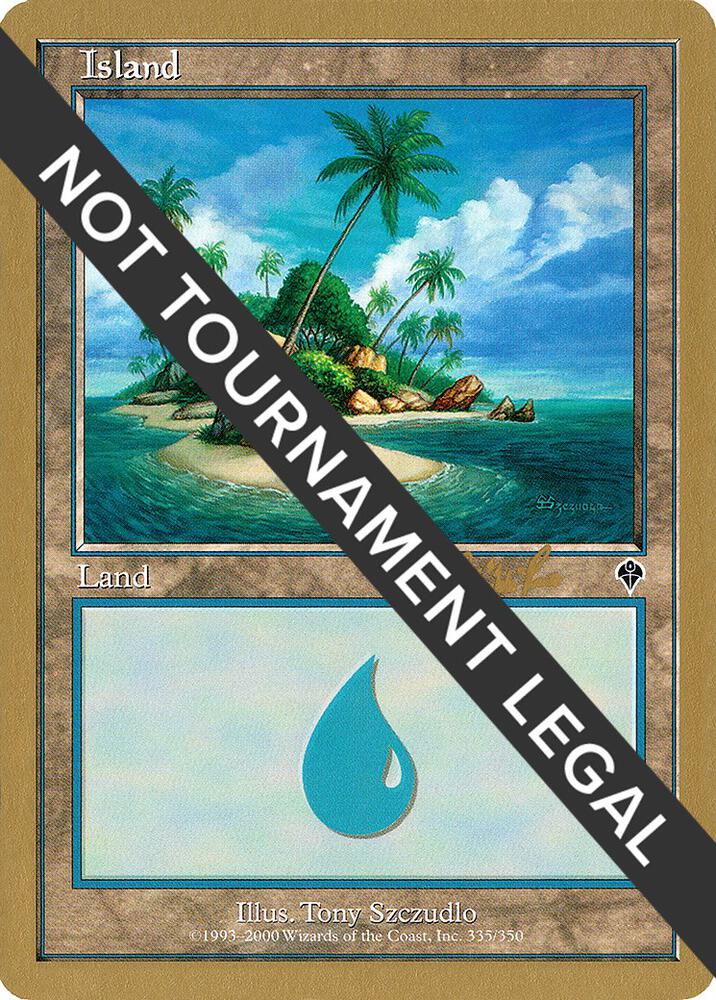 Island 335 2002 Carlos Romao INV cr335a/153 (World Championship Decks)  | Good Games Adelaide SA