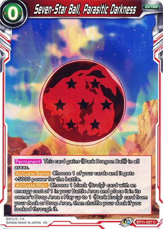 Seven-Star Ball, Parasitic Darkness [BT11-027] | Good Games Adelaide SA
