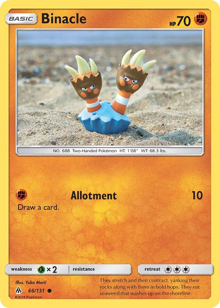 Binacle 66/131 (SM - Forbidden Light)  | Good Games Adelaide SA