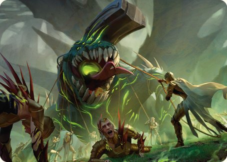 Noxious Assault Art Card [Phyrexia: All Will Be One Art Series] | Good Games Adelaide SA