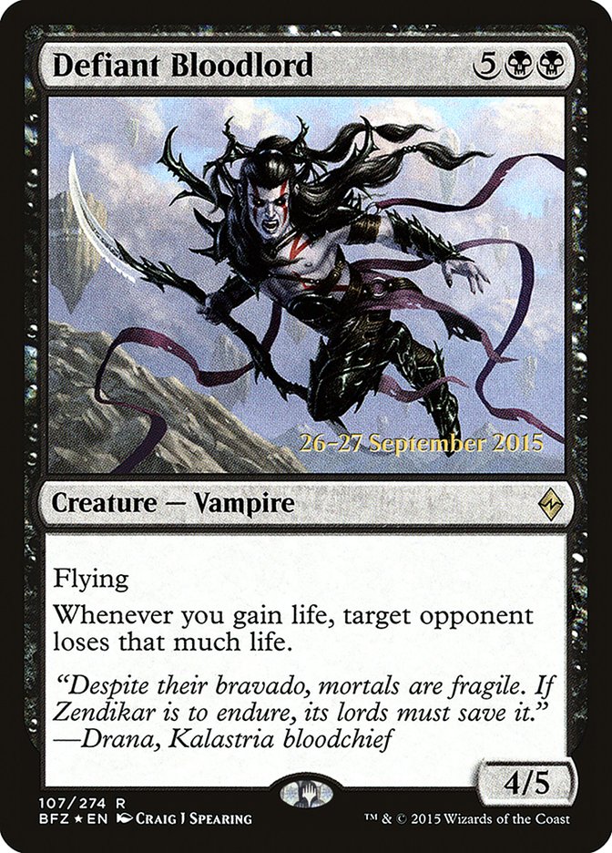 Defiant Bloodlord [Battle for Zendikar Promos] | Good Games Adelaide SA