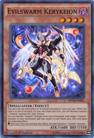 Evilswarm Kerykeion [MP14-EN061] Super Rare | Good Games Adelaide SA