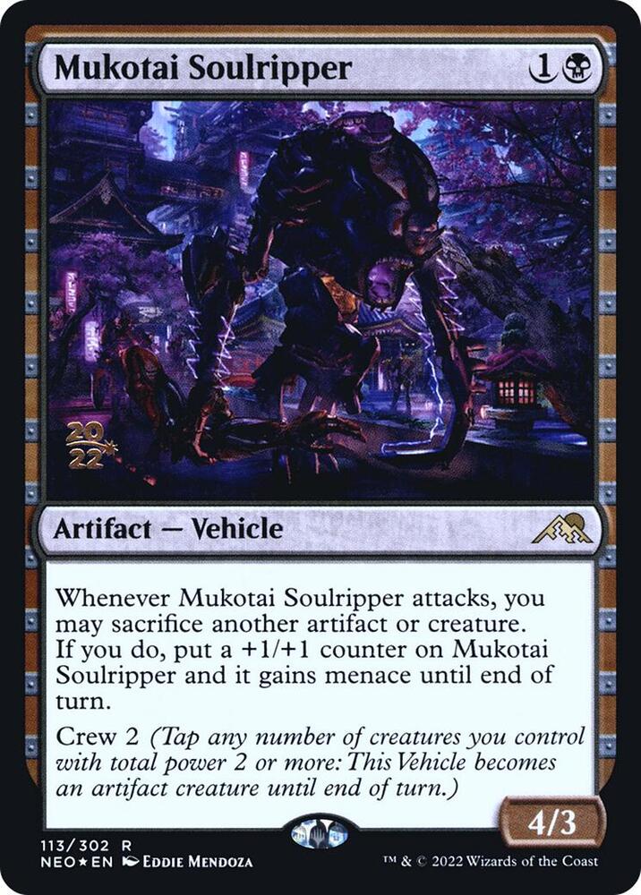 Mukotai Soulripper 113 (Prerelease Cards)  - Foil | Good Games Adelaide SA