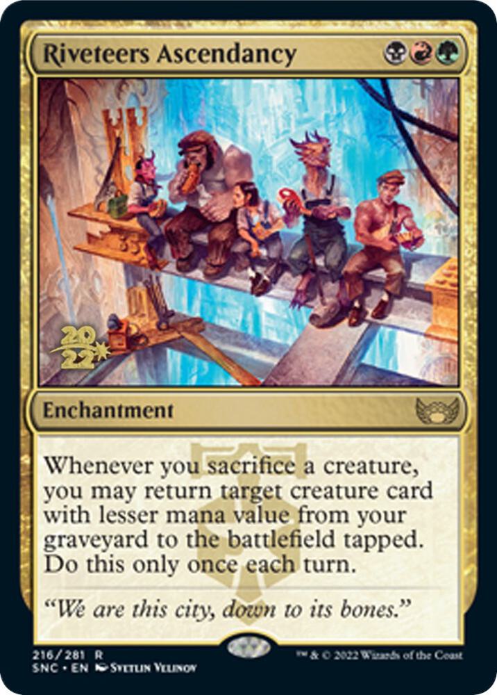 Riveteers Ascendancy 216 (Prerelease Cards)  - Foil | Good Games Adelaide SA