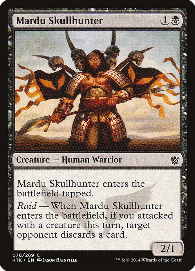 Mardu Skullhunter 78 (Khans of Tarkir)  | Good Games Adelaide SA