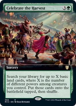 Celebrate the Harvest Extended Art 62 (Commander: Innistrad: Midnight Hunt)  | Good Games Adelaide SA