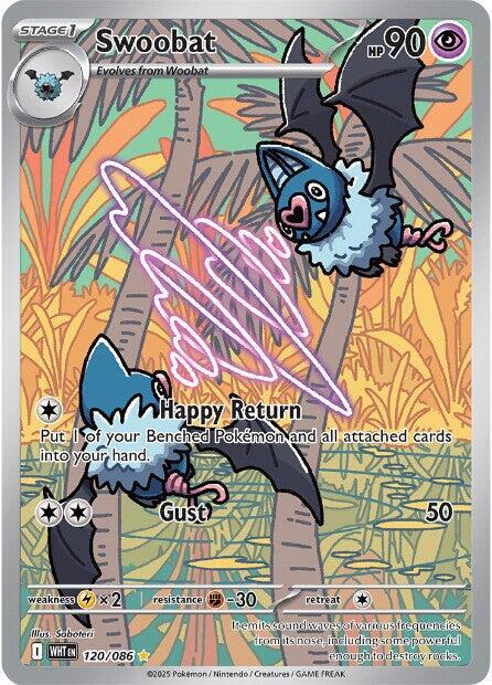 Swoobat 120/086 120/086 (SV: White Flare)  - Holofoil | Good Games Adelaide SA