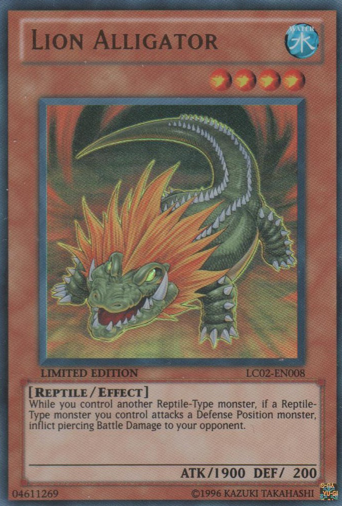 Lion Alligator [LC02-EN008] Ultra Rare | Good Games Adelaide SA