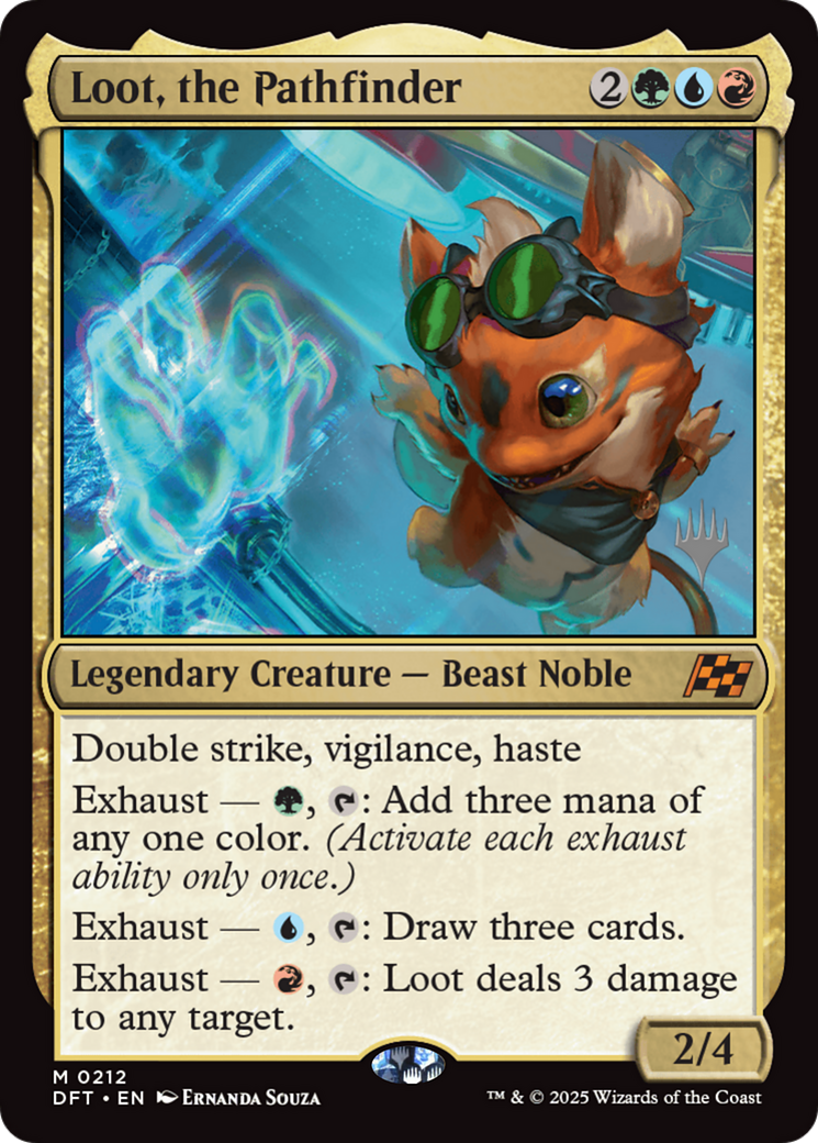 Loot, the Pathfinder [Aetherdrift Promos] | Good Games Adelaide SA