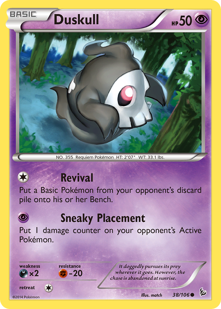 Duskull (38/106) [XY: Flashfire] | Good Games Adelaide SA