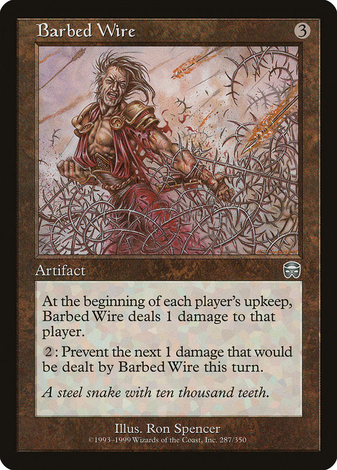 Barbed Wire 287 (Mercadian Masques)  | Good Games Adelaide SA