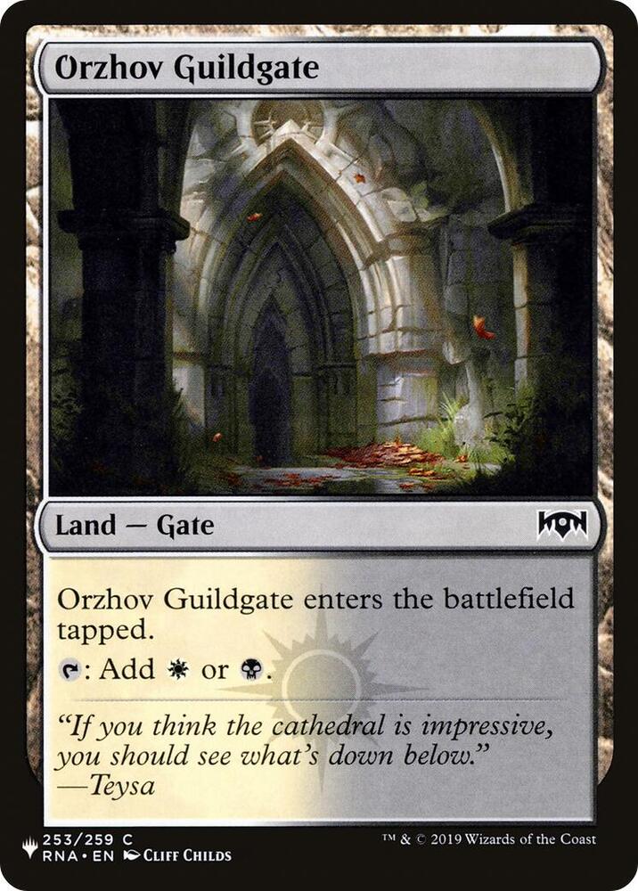Orzhov Guildgate 253 253/259 (The List Reprints)  | Good Games Adelaide SA