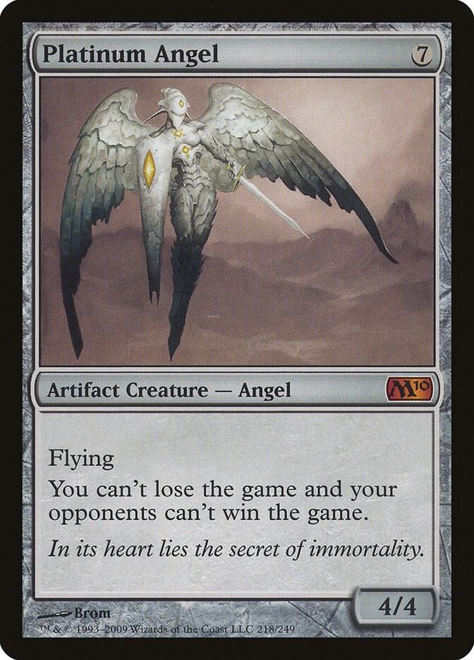 Platinum Angel 218/249 (Magic 2010 (M10))  | Good Games Adelaide SA
