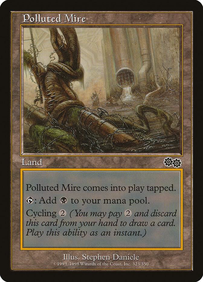 Polluted Mire 323 (Urza's Saga)  | Good Games Adelaide SA