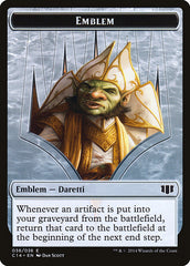 Daretti, Scrap Savant Emblem // Tuktuk the Returned Double-sided Token [Commander 2014 Tokens] | Good Games Adelaide SA