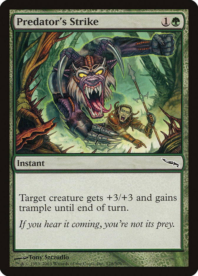 Predator's Strike [Mirrodin] | Good Games Adelaide SA