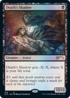 Deaths Shadow 474 (Secret Lair Drop Series)  - Foil | Good Games Adelaide SA