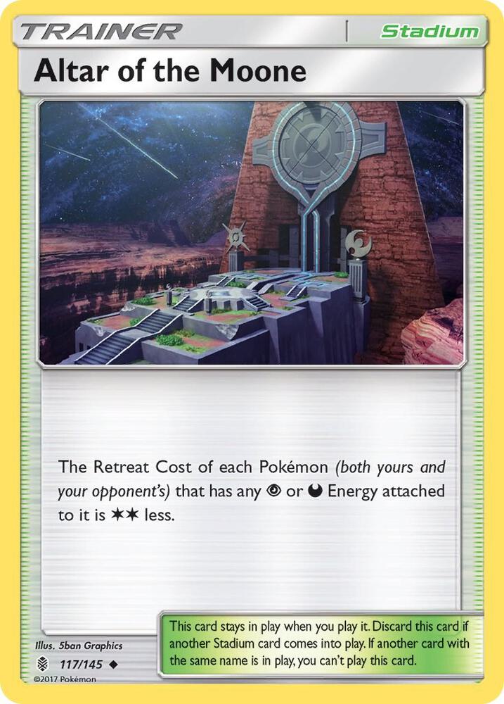 Altar of the Moone 117/145 (SM - Guardians Rising)  | Good Games Adelaide SA
