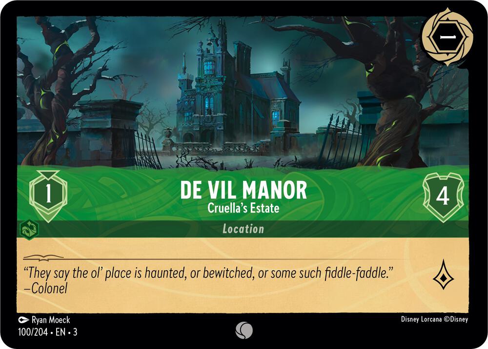 De Vil Manor Cruellas Estate 100/204 (Into the Inklands)  | Good Games Adelaide SA
