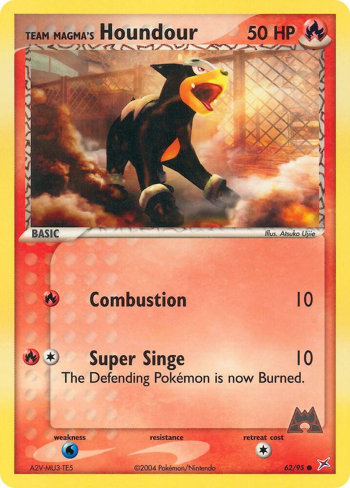 Team Magma's Houndour 62/95 (Team Magma vs Team Aqua)  | Good Games Adelaide SA
