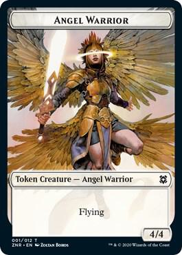 Angel Warrior Shark Double Sided Token Challenger 2021 1 // 7 (Unique and Miscellaneous Promos)  | Good Games Adelaide SA