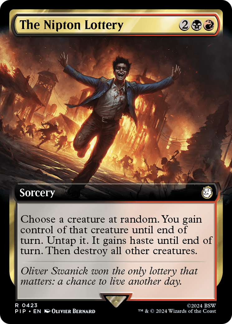 The Nipton Lottery (Extended Art) [Fallout] | Good Games Adelaide SA