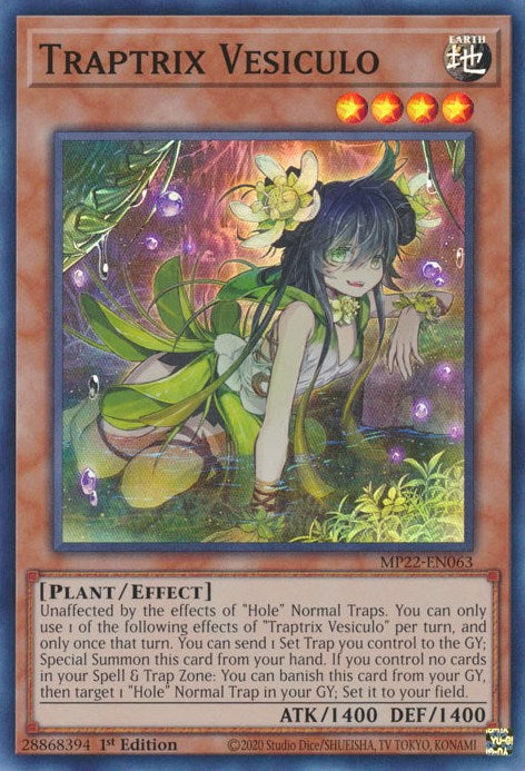 Traptrix Vesiculo [MP22-EN063] Super Rare | Good Games Adelaide SA