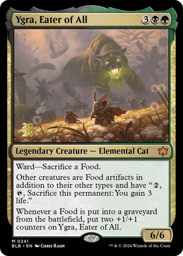 Ygra Eater of All 241 (Prerelease Cards)  - Foil | Good Games Adelaide SA