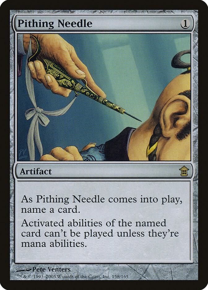 Pithing Needle 158 (Saviors of Kamigawa)  | Good Games Adelaide SA