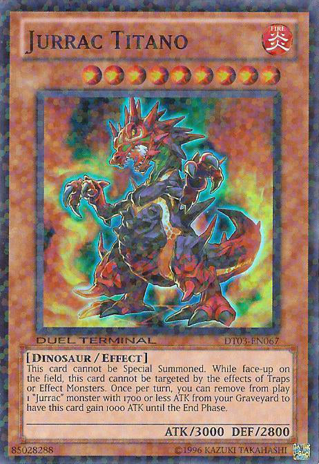 Jurrac Titano [DT03-EN067] Super Rare | Good Games Adelaide SA