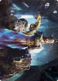 Kolvori God of Kinship Art Card 48 (Art Series: Kaldheim)  | Good Games Adelaide SA