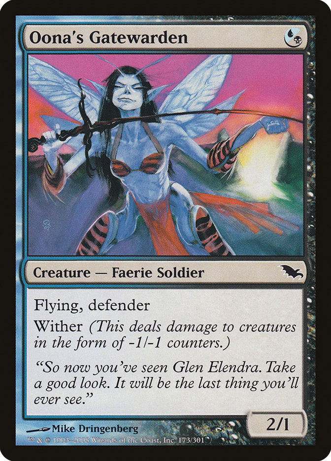 Oona's Gatewarden 173 (Shadowmoor)  | Good Games Adelaide SA