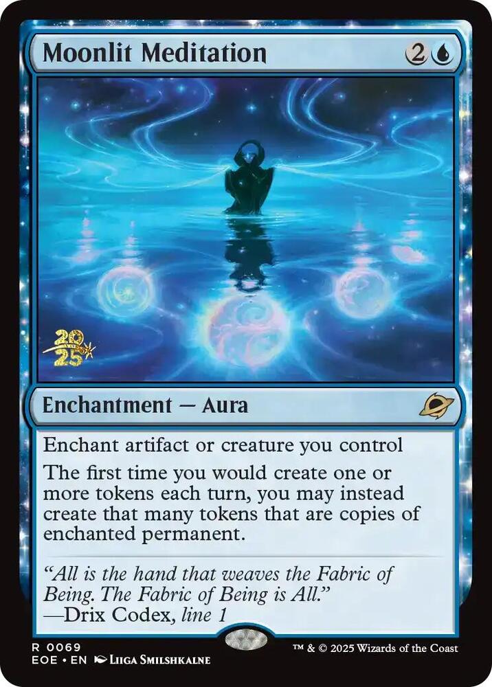 Moonlit Meditation 69 (Prerelease Cards)  - Foil | Good Games Adelaide SA