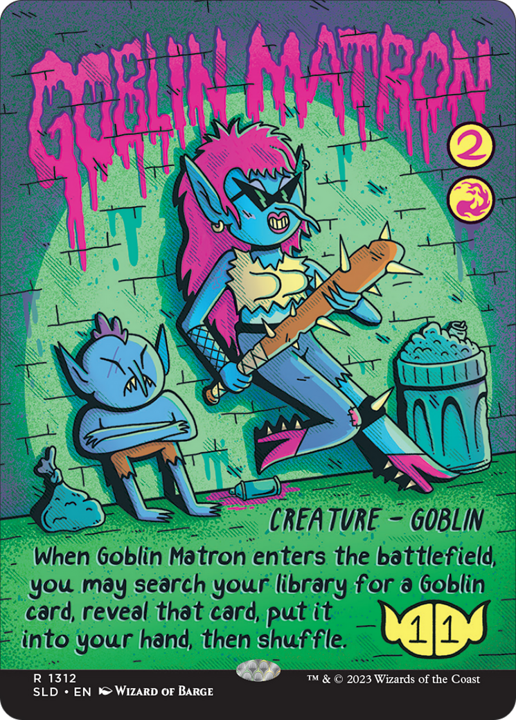 Goblin Matron (Rainbow Foil) [Secret Lair Drop Series] | Good Games Adelaide SA