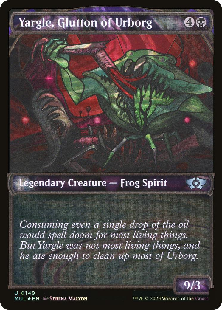 Yargle, Glutton of Urborg (Halo Foil) [Multiverse Legends] | Good Games Adelaide SA