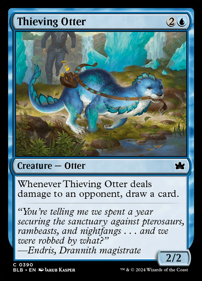 Thieving Otter 390 (Bloomburrow)  | Good Games Adelaide SA