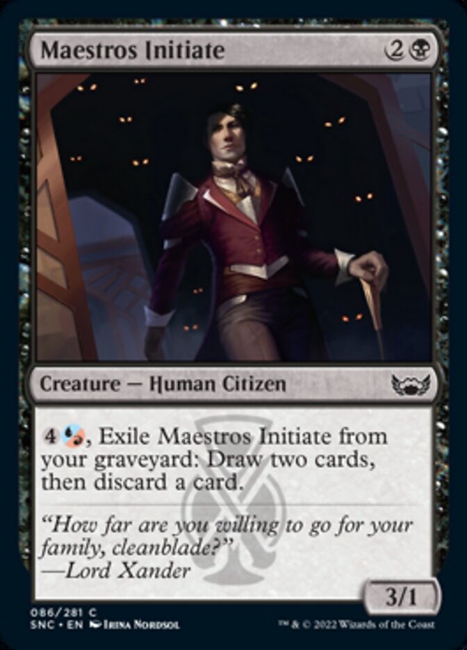 Maestros Initiate [Streets of New Capenna] | Good Games Adelaide SA