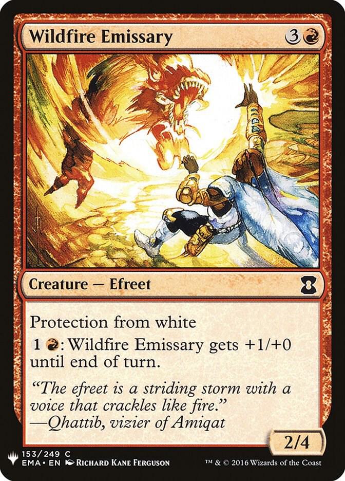 Wildfire Emissary 153 (The List Reprints)  | Good Games Adelaide SA