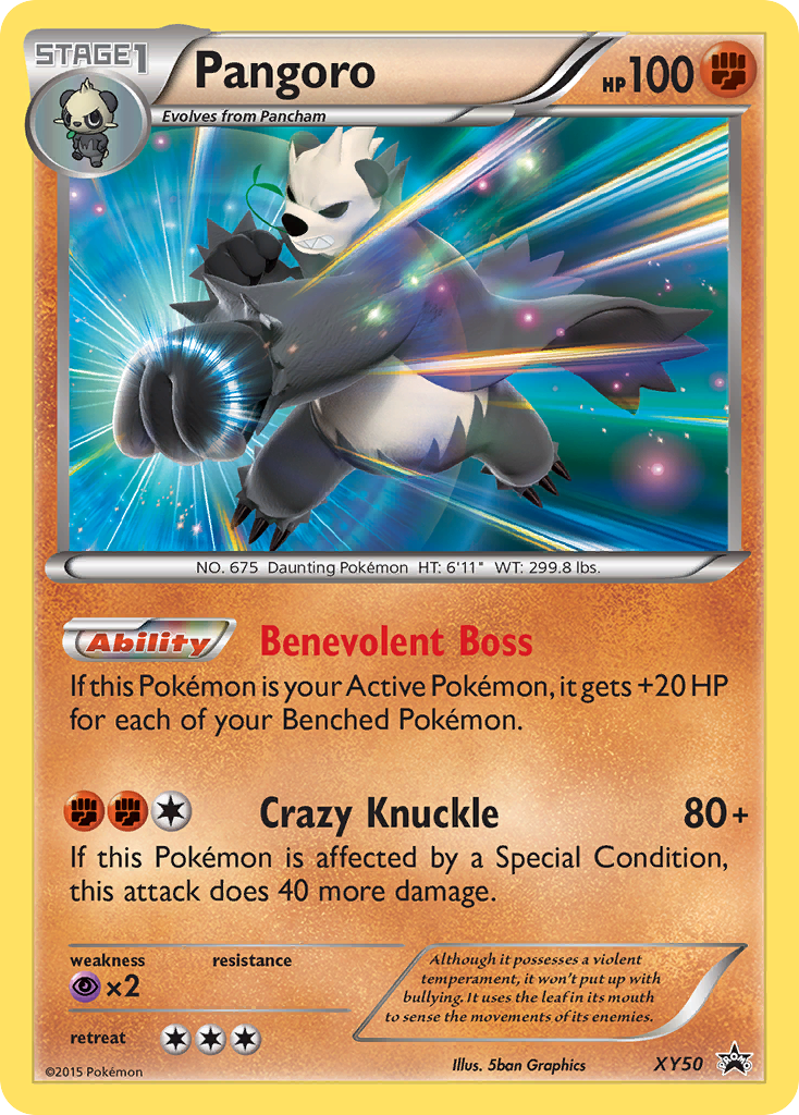 Pangoro (XY50) [XY: Black Star Promos] | Good Games Adelaide SA