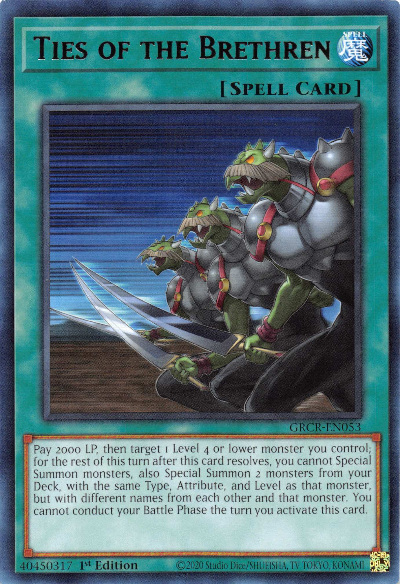 Ties of the Brethren [GRCR-EN053] Rare | Good Games Adelaide SA