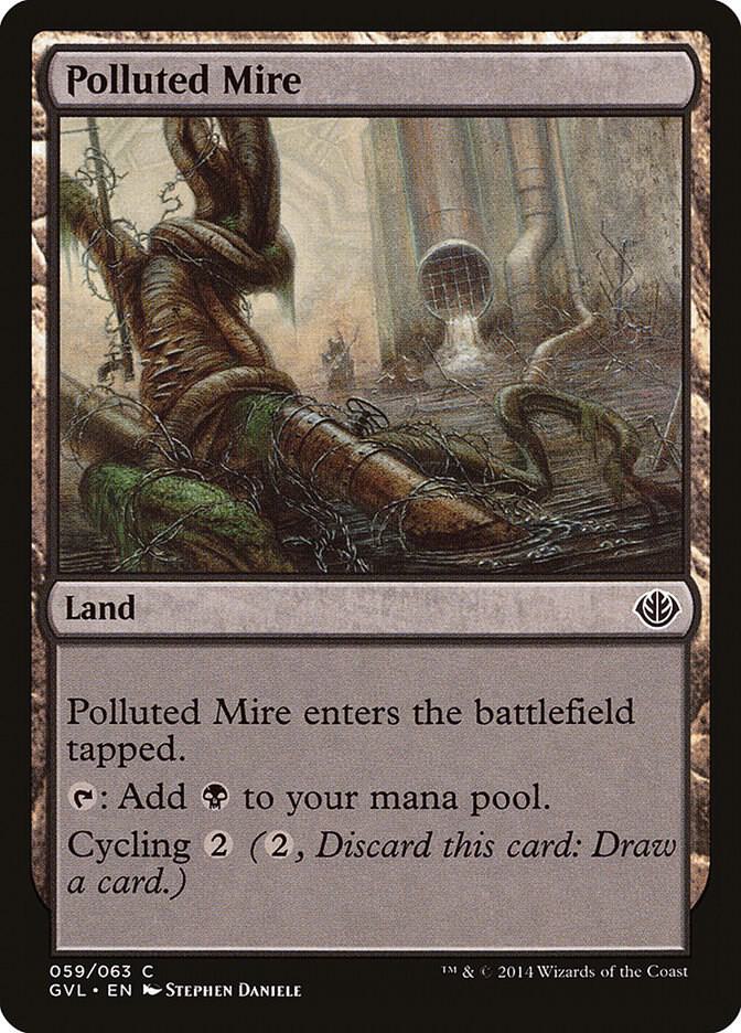 Polluted Mire 59 (Duel Decks: Anthology)  | Good Games Adelaide SA