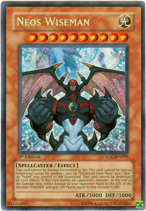 Neos Wiseman [CSOC-EN097] Secret Rare | Good Games Adelaide SA