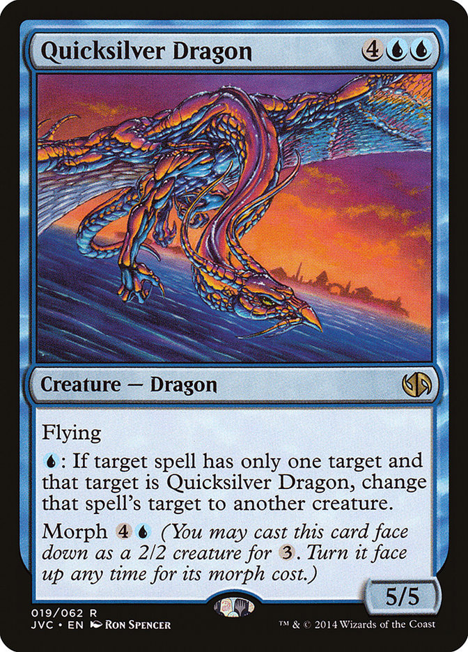 Quicksilver Dragon 19 (Duel Decks: Anthology)  | Good Games Adelaide SA