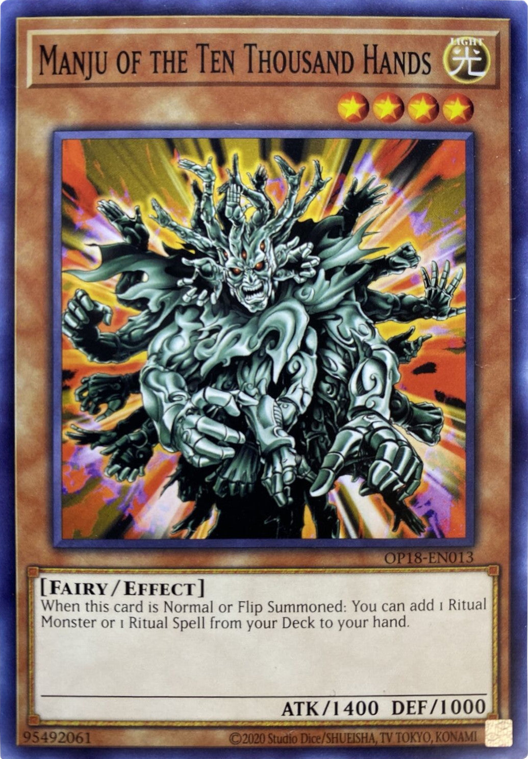 Manju of the Ten Thousand Hands [OP18-EN013] Common | Good Games Adelaide SA