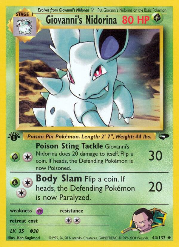 Giovannis Nidorina 044/132 (Gym Challenge)  - Unlimited | Good Games Adelaide SA